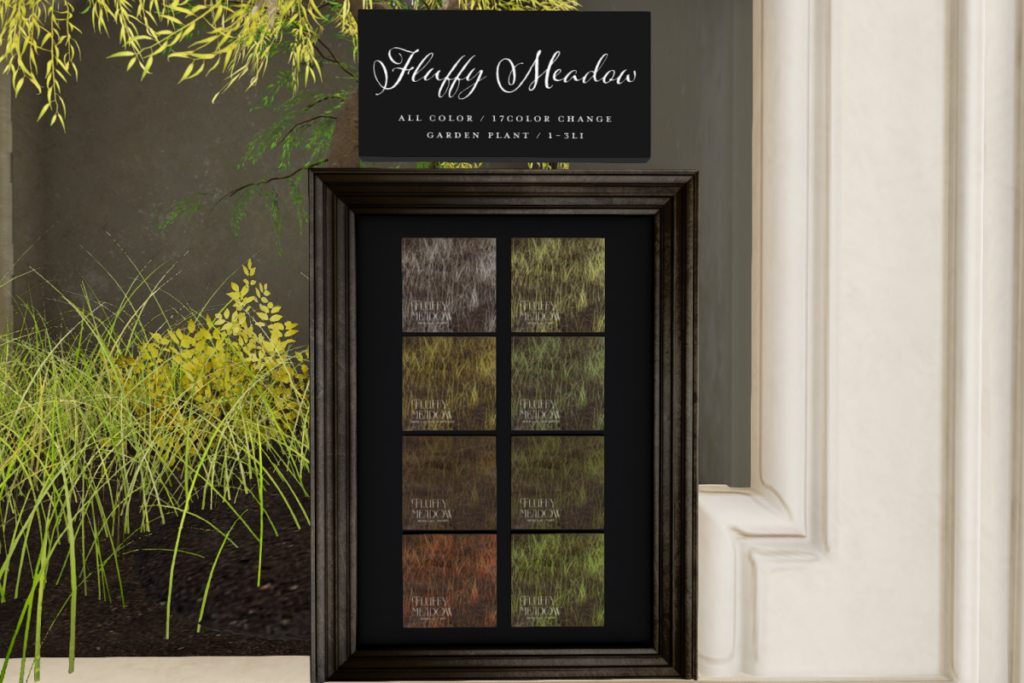 Fluffy Meadow Grass, L$269 each/L$999 FP