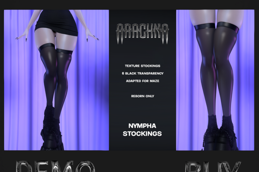 Nympha Stockings - Reborn/+Maze, L$259