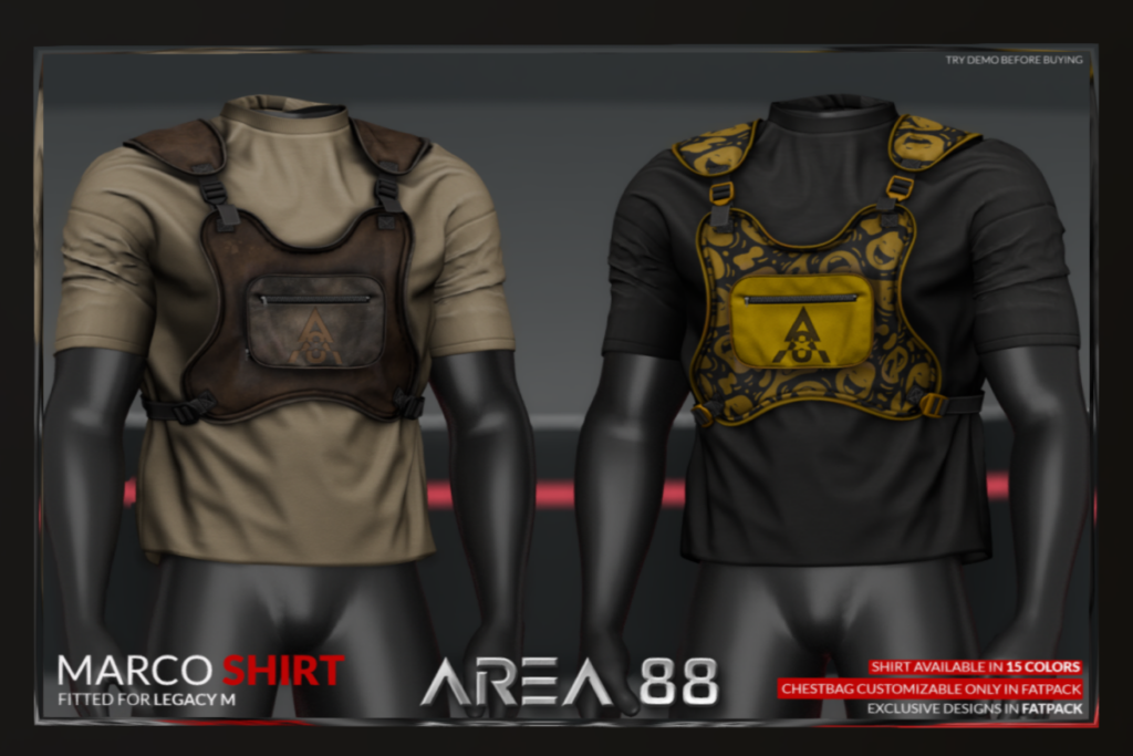 Marco Shirt - Legacy, L$279 each/L$1099 FP