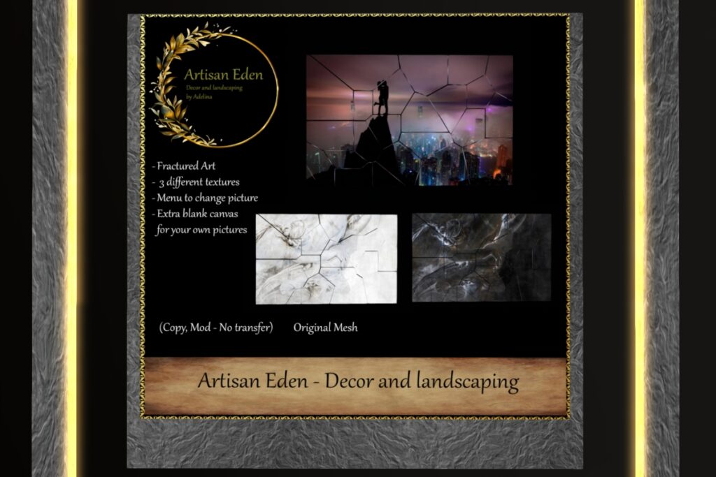 Fractured Art Decor, L$249