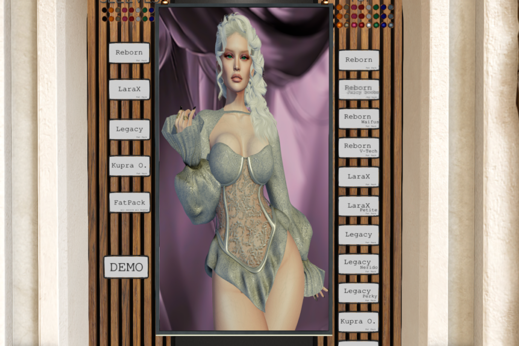 Ximena Dress &amp; Sleeves - Inithium/Legacy/MaitreyaX/Reborn/+mods, L$595 each/L$1765-L$1890 each FP