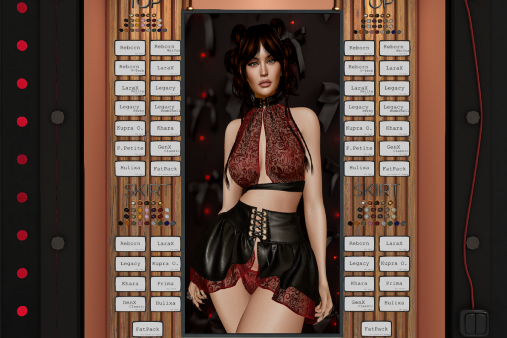 Quirina Top &amp; Skirt - see ad for fits, L$575 each/L$2150 each FP