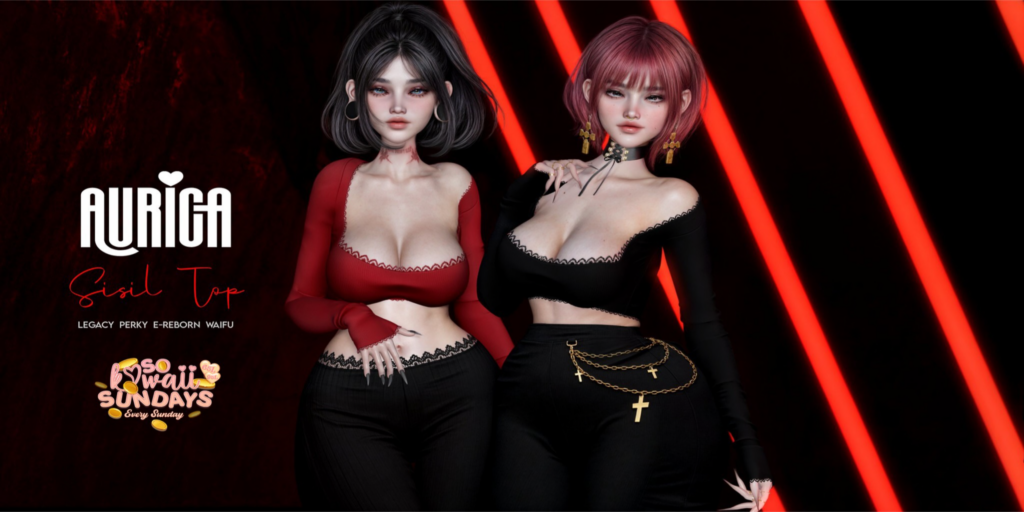 Sisil Top - Legacy/Reborn/+mods	&lt;a href=&quot;http://maps.secondlife.com/secondlife/Crystal%20Isle/168/140/60&quot;&gt;Teleport&lt;/a&gt;