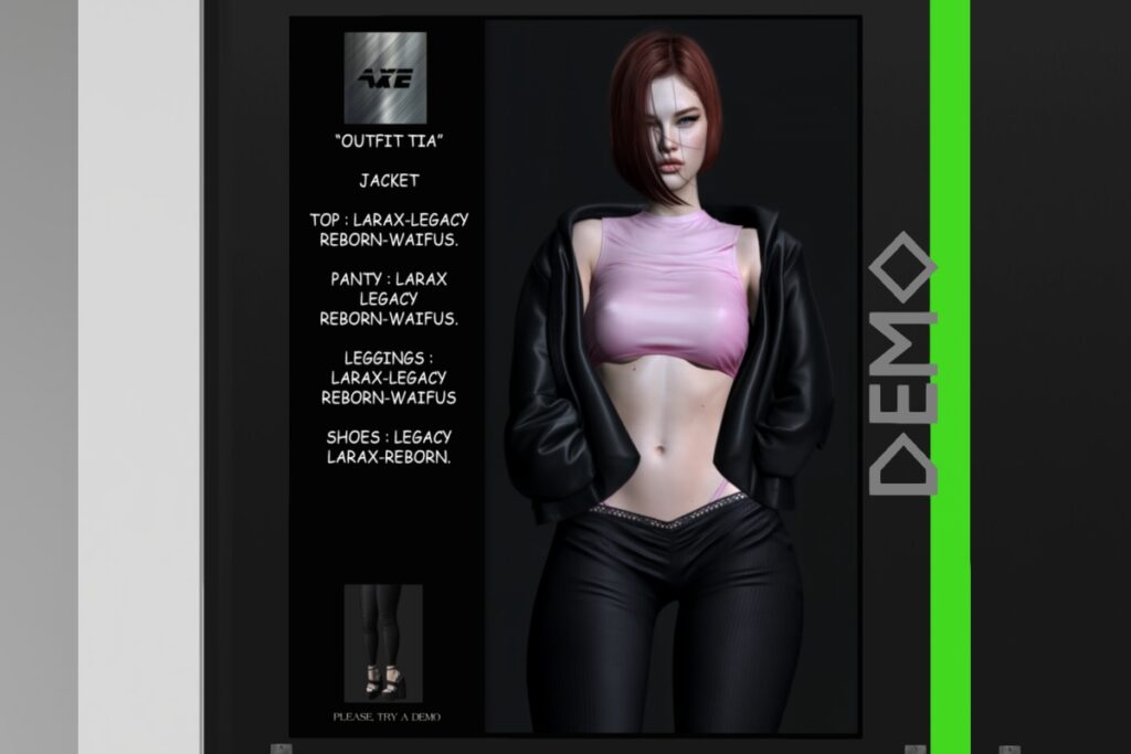 Tia Outfit - Legacy/MaitreyaX/Reborn/+mods, L$150 each