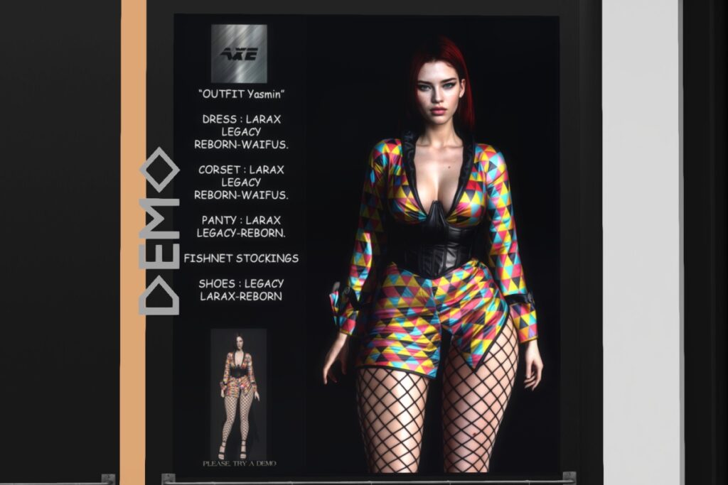Yasmin Outfit - Legacy/MaitreyaX/Reborn/+mods, L$150 each