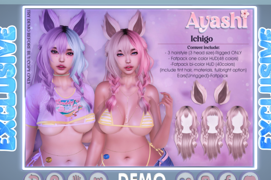Ichigo Hair, L$990
