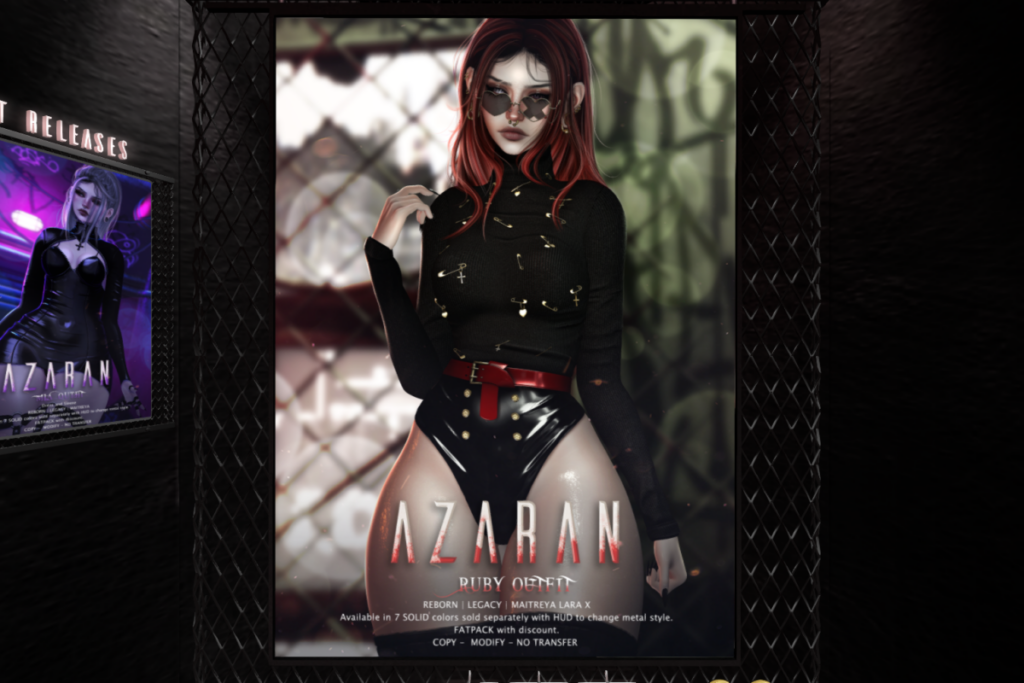 Ruby Outfit - Legacy/MaitreyaX/Reborn, L$299 each/L$1399 FP