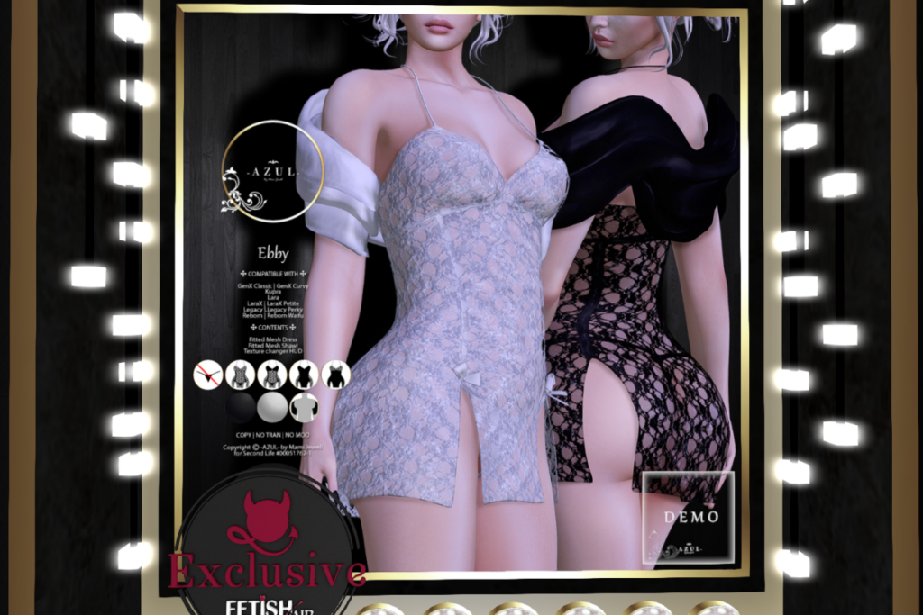 Ebby Set - GenX/Inithium/Legacy/MaitreyaX/Reborn/+mods, L$290 each/L$890 FP