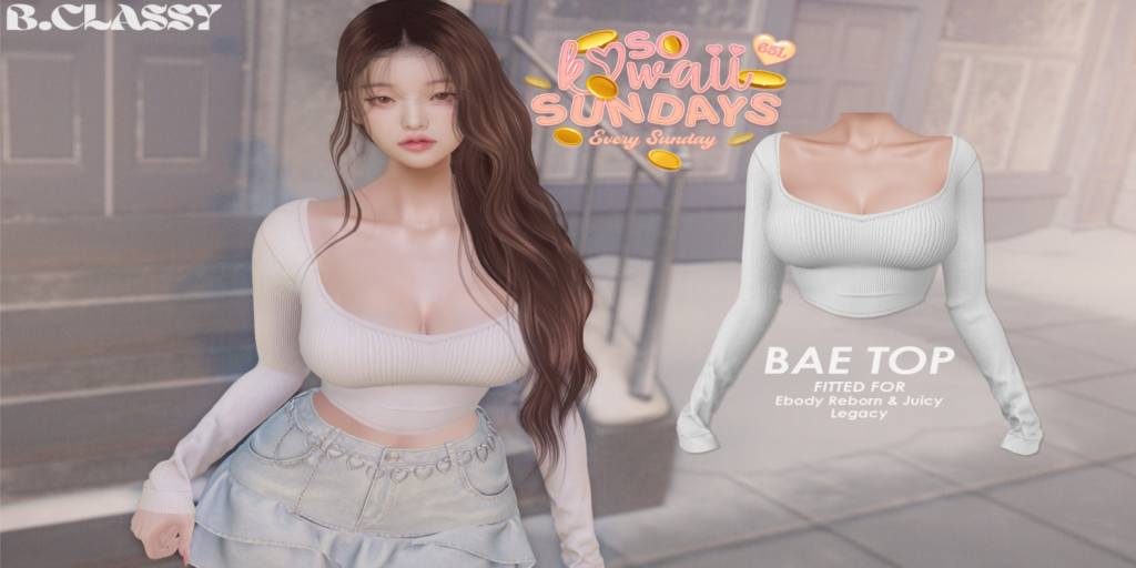 Bae Top - Legacy/Reborn/+mods	&lt;a href=&quot;http://maps.secondlife.com/secondlife/Phoenix%20Paradise/83/89/1545&quot;&gt;Teleport&lt;/a&gt;