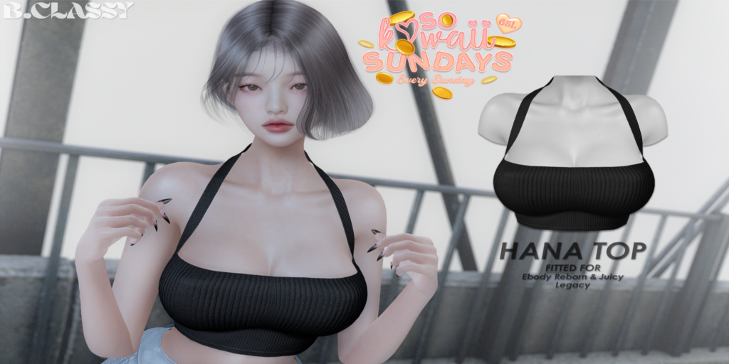 Hana Top - Legacy/Reborn/+mods	&lt;a href=&quot;http://maps.secondlife.com/secondlife/Phoenix%20Paradise/83/89/1545&quot;&gt;Teleport&lt;/a&gt;