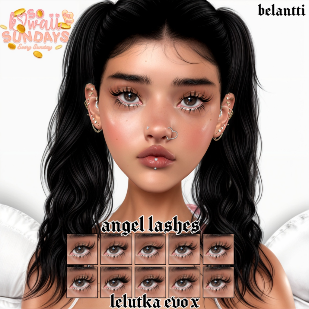 Angel Lashes - EvoX	&lt;a href=&quot;http://maps.secondlife.com/secondlife/Legenda/187/96/698&quot;&gt;Teleport&lt;/a&gt;