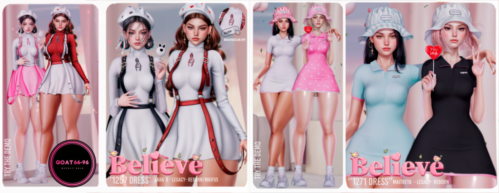 1257 Dress - Legacy/MaitreyaX/Reborn/+mods | 1271 Dress - Legacy/Maitreya/Reborn