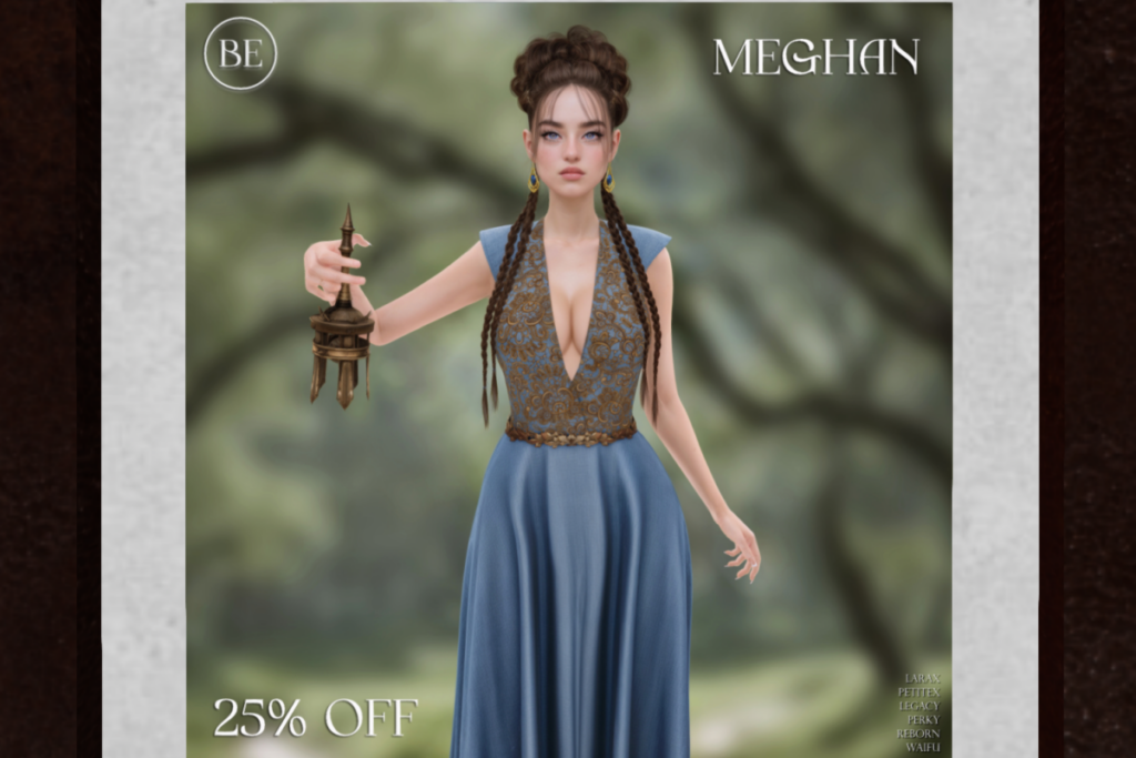Meghan Dress - Legacy/MaitreyaX/Reborn/+mods, L$262 each/L$990 FP
