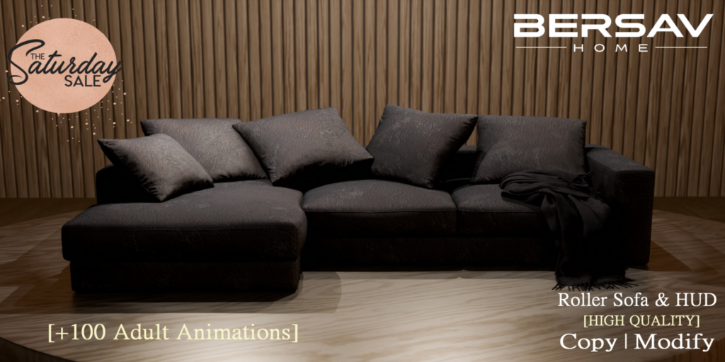 Roller Sofa	&lt;a href=&quot;http://maps.secondlife.com/secondlife/Alyssum%20Island/73/224/2002&quot;&gt;Teleport&lt;/a&gt;