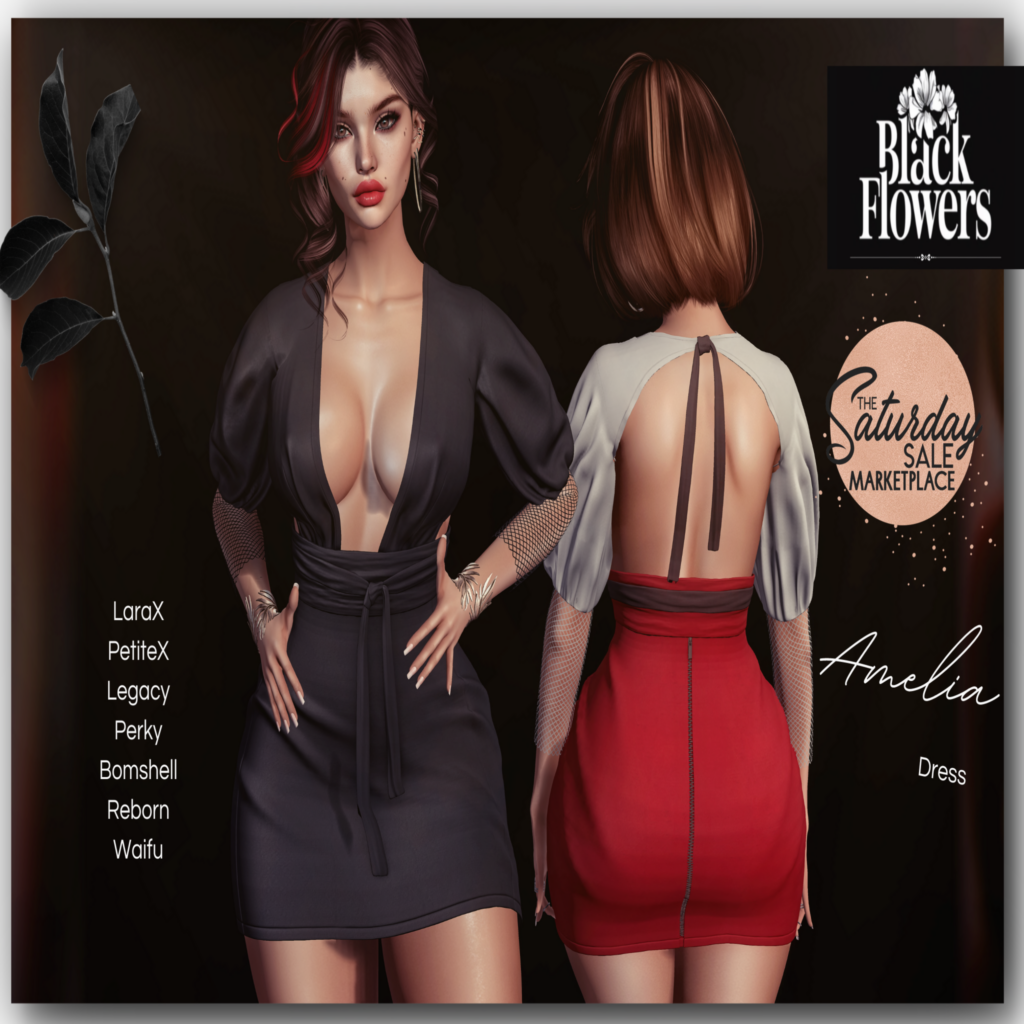 Amelia Dress - Legacy/MaitreyaX/Reborn/+mods