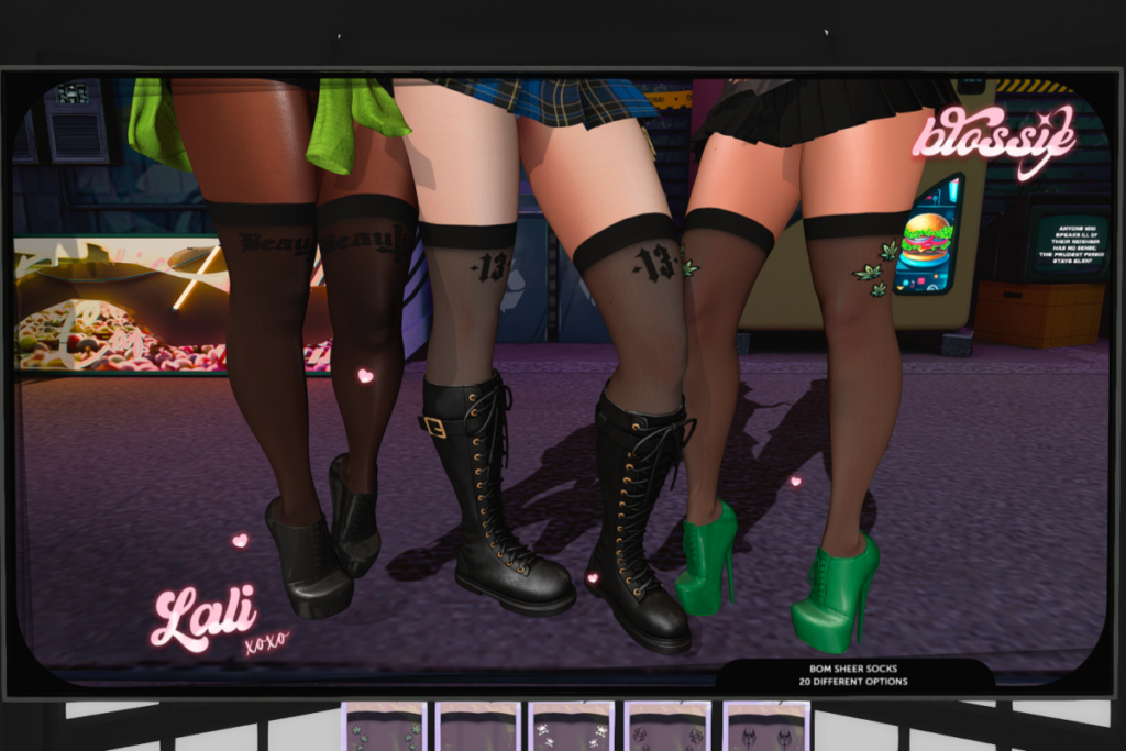 Lali Socks - BOM, L$125 each