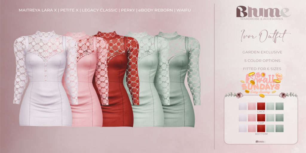 Ivor Outfit - Legacy/MaitreyaX/Reborn/+mods	&lt;a href=&quot;http://maps.secondlife.com/secondlife/Bruschetta/149/47/1301&quot;&gt;Teleport&lt;/a&gt;