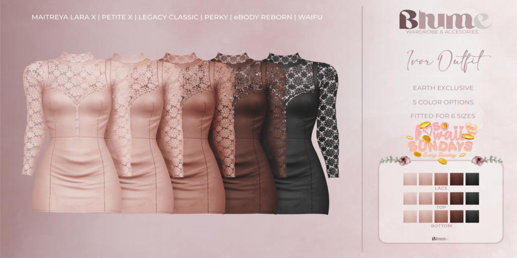 Ivor Outfit - Legacy/MaitreyaX/Reborn/+mods	&lt;a href=&quot;http://maps.secondlife.com/secondlife/Bruschetta/149/47/1301&quot;&gt;Teleport&lt;/a&gt;