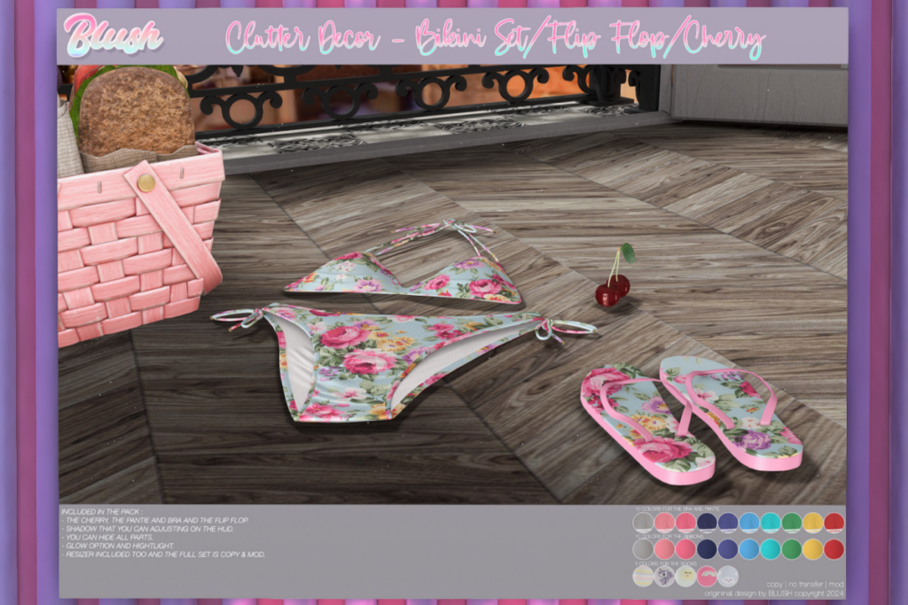 Bikini Set Clutter Decoration, L$119