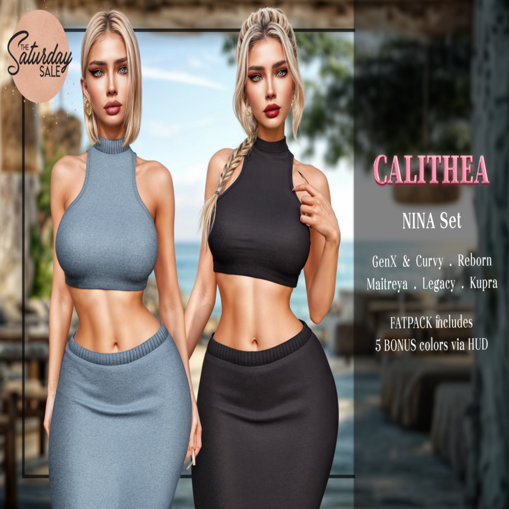 Nina Set - GenX/Inithium/Legacy/Maitreya/Reborn	&lt;a href=&quot;http://maps.secondlife.com/secondlife/Willows/194/97/401&quot;&gt;Teleport&lt;/a&gt;