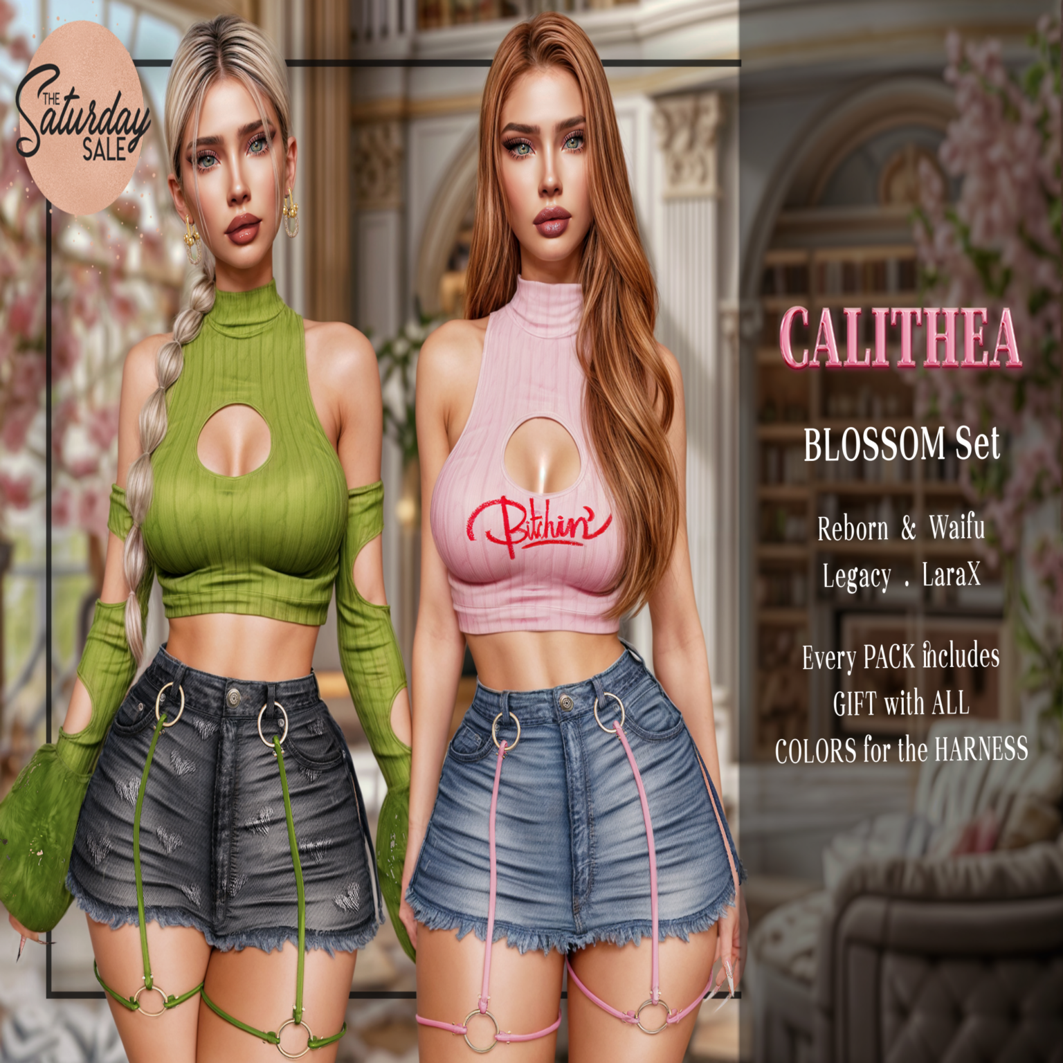 Blossom Set - Legacy/MaitreyaX/Reborn/+mods	&lt;a href=&quot;https://maps.secondlife.com/secondlife/Willows/194/97/401&quot;&gt;Teleport&lt;/a&gt;