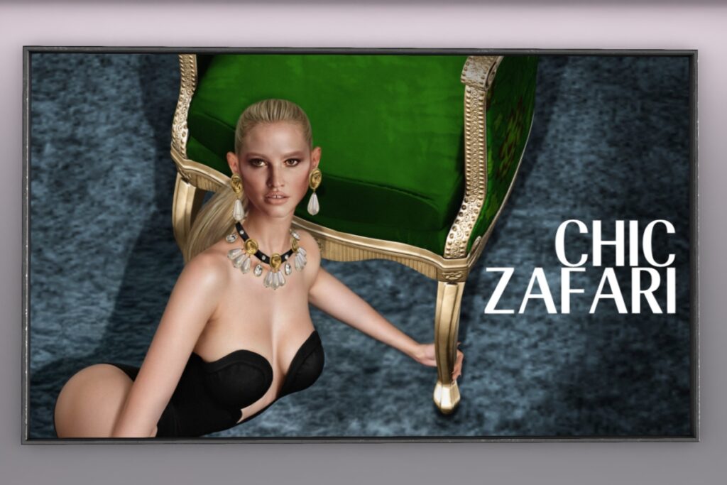 CZ Necklace &amp; Earrings, L$699-L$999 each FP