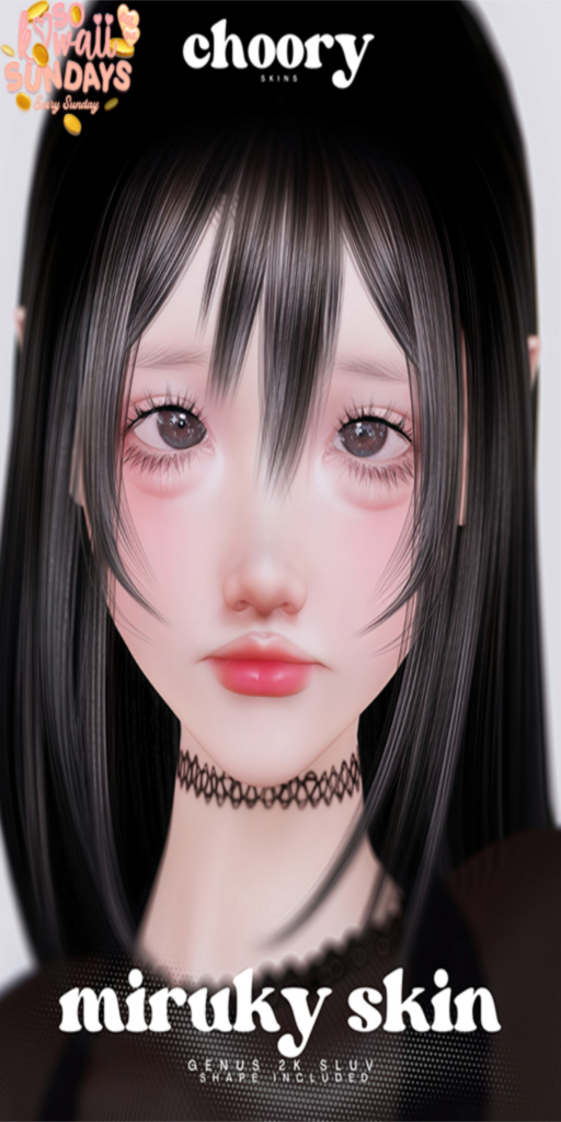 Miruky Skin - Genus	&lt;a href=&quot;http://maps.secondlife.com/secondlife/Infinite%20Love/232/81/21&quot;&gt;Teleport&lt;/a&gt;