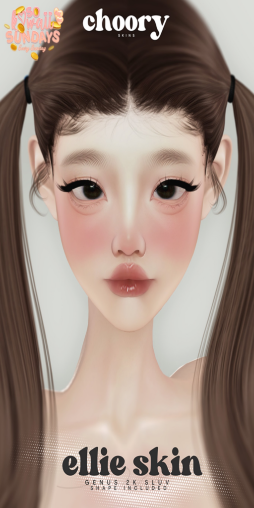 Ellie Skin - Genus	&lt;a href=&quot;http://maps.secondlife.com/secondlife/Infinite%20Love/232/81/21&quot;&gt;Teleport&lt;/a&gt;