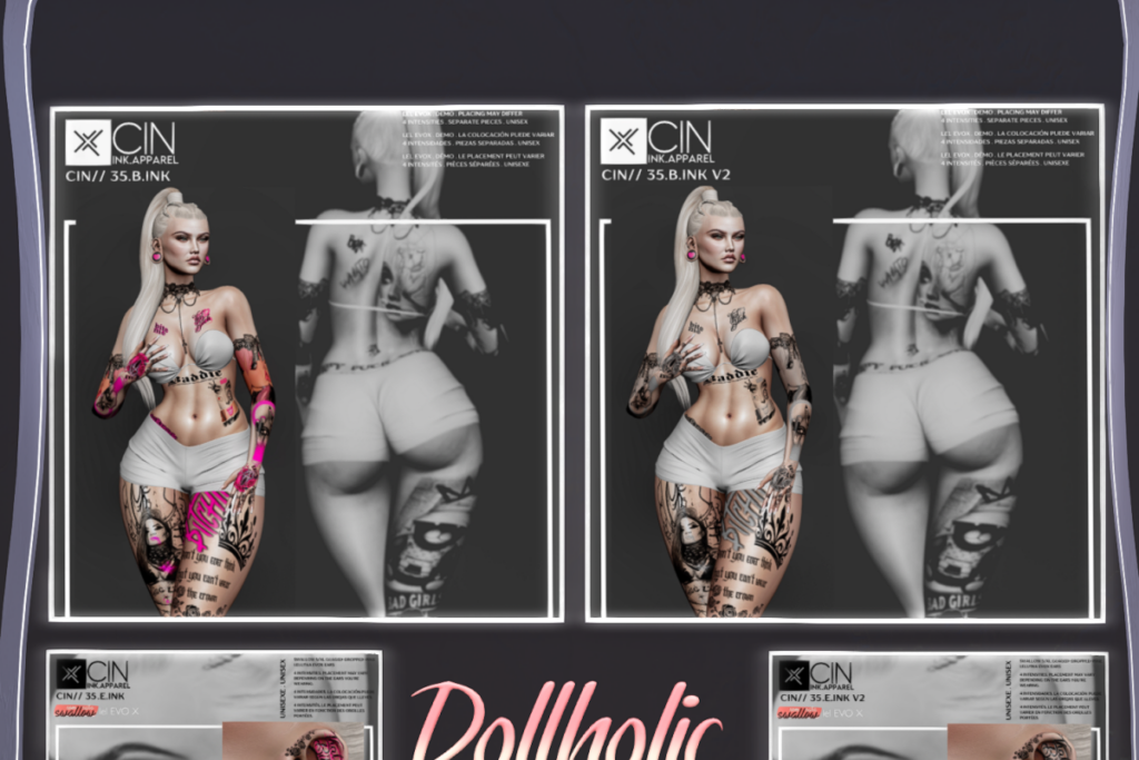 35 B Ink - Evo X, L$349 | 35 B Ink V2 - Evo X, L$349