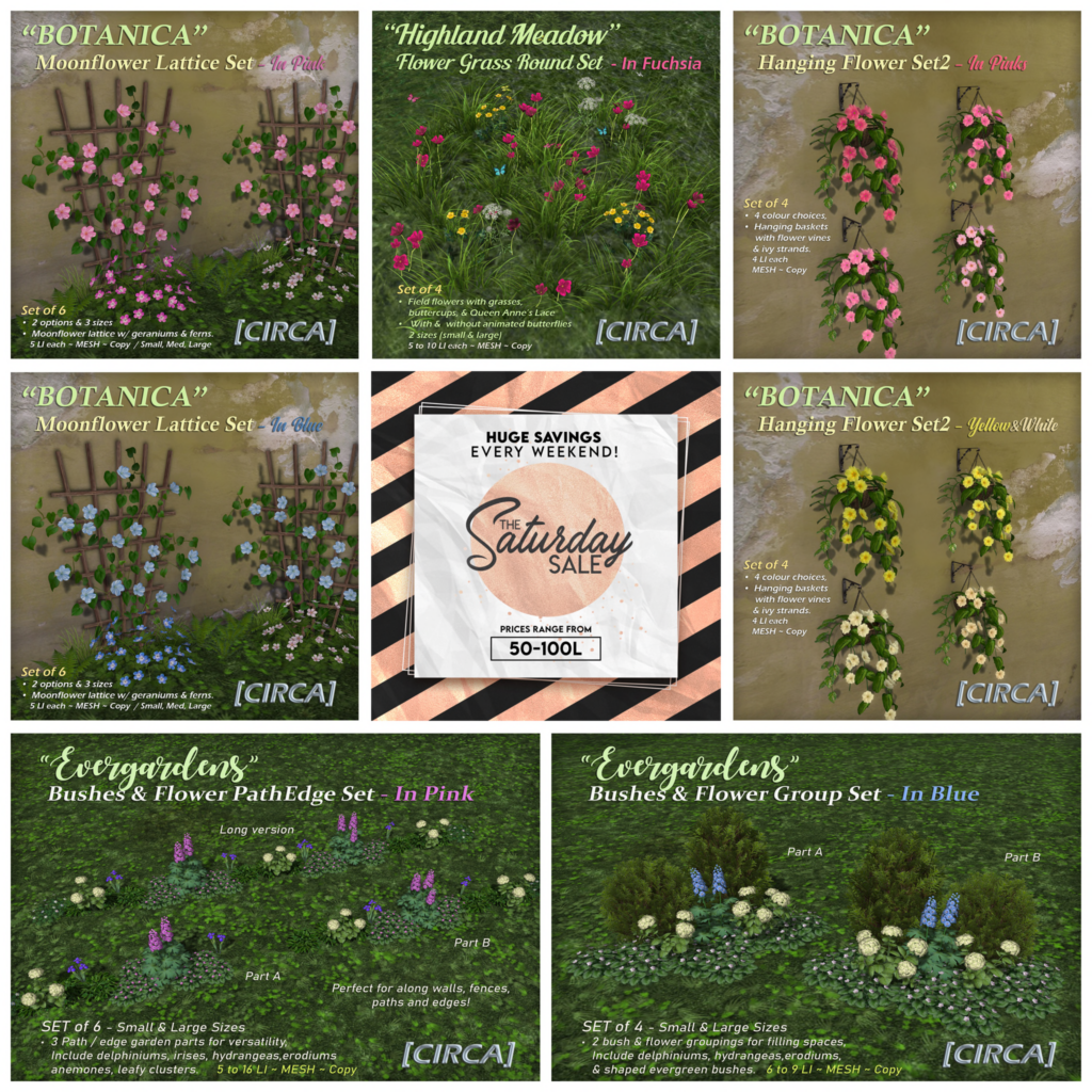 Evergardens Decor Set	&lt;a href=&quot;http://maps.secondlife.com/secondlife/Solaria%20Isle/76/135/24&quot;&gt;Teleport&lt;/a&gt;