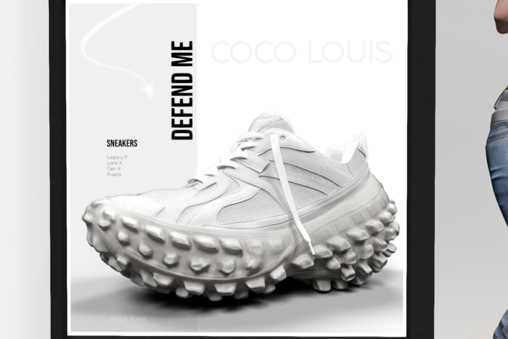 Defend Me Sneakers - GenX/Inithium/Legacy/MaitreyaX, L$399 each/L$1999 FP