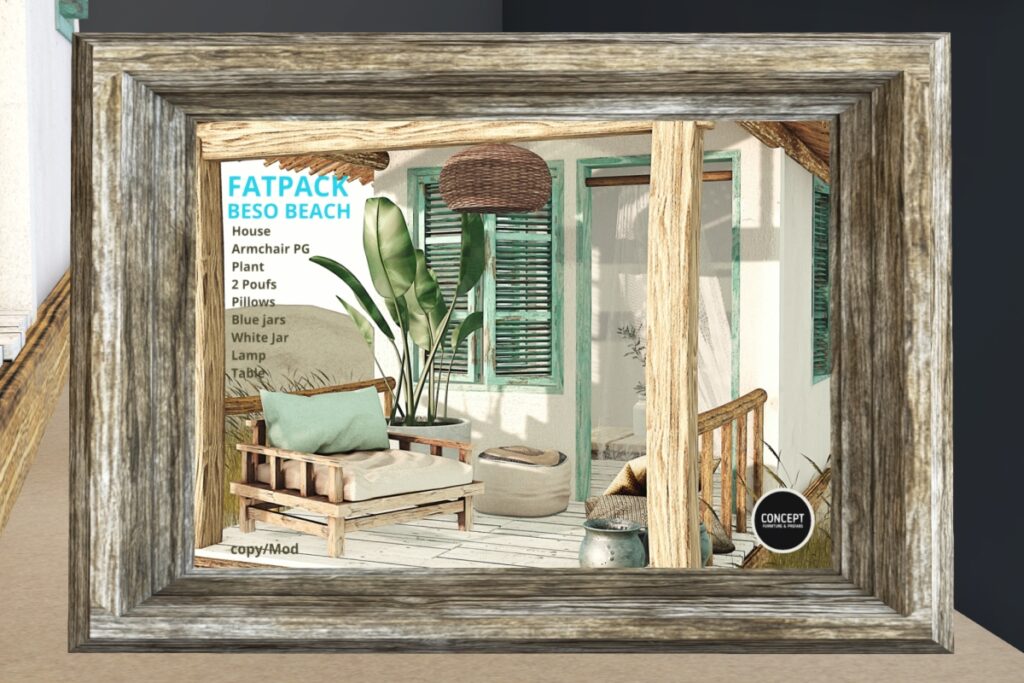 Beso Beach Decor Set, L$2200