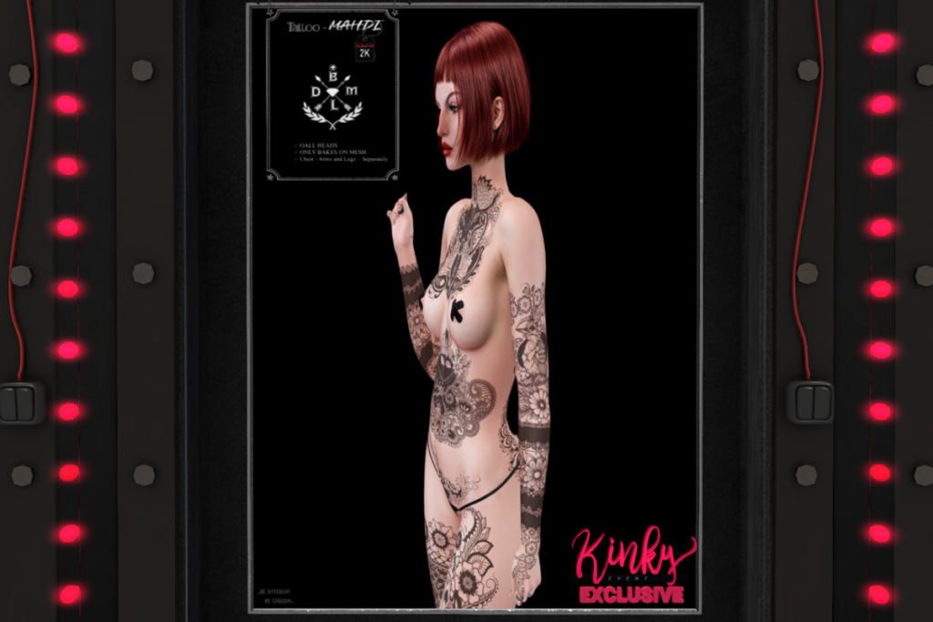 Mahdi Tattoo - BOM, L$300