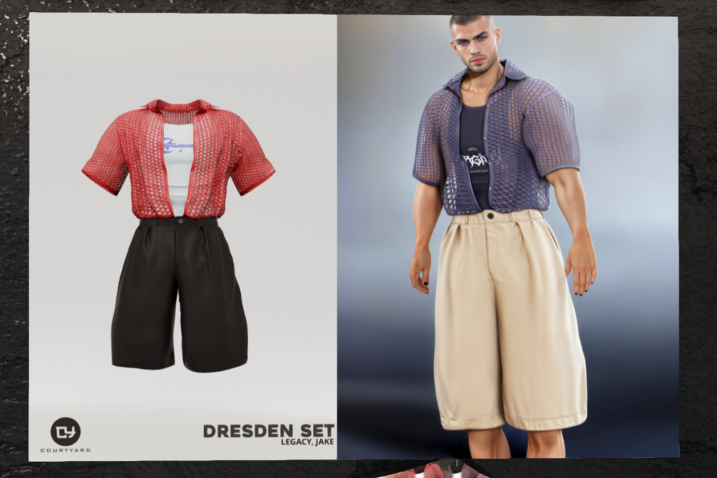Dresden Set - Gianni/Jake/Legacy, L$250-L$499 each/L$1599 FP