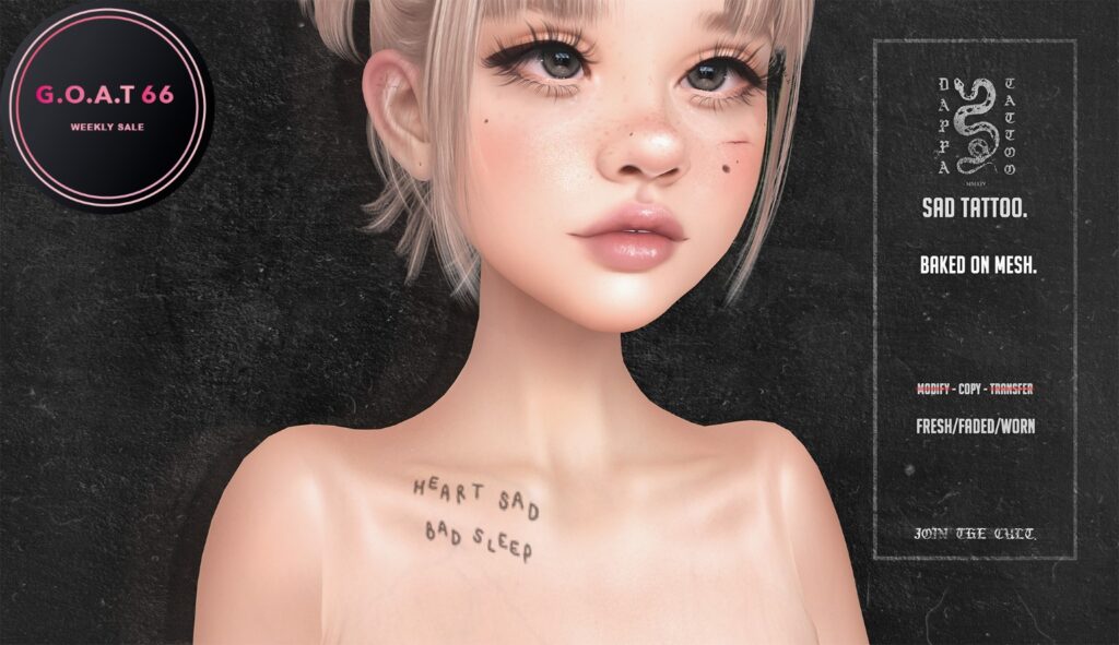 Sad Tattoo - BOM