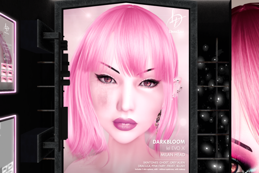 DarkBloom Skin - EvoX, L$599 each/L$1797 FP