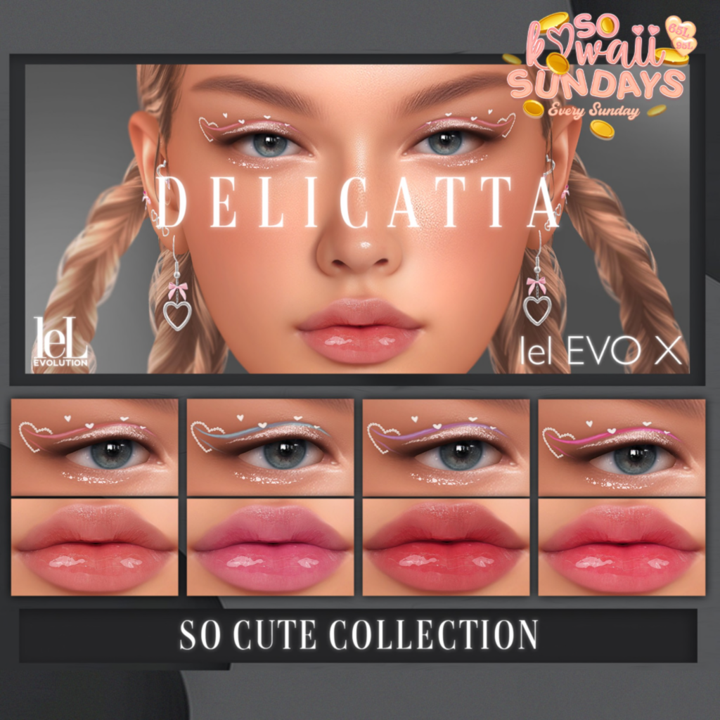 So Cute Collection Cosmetics - Evo/EvoX	&lt;a href=&quot;http://maps.secondlife.com/secondlife/Fifth%20Avenue/174/172/804&quot;&gt;Teleport&lt;/a&gt;