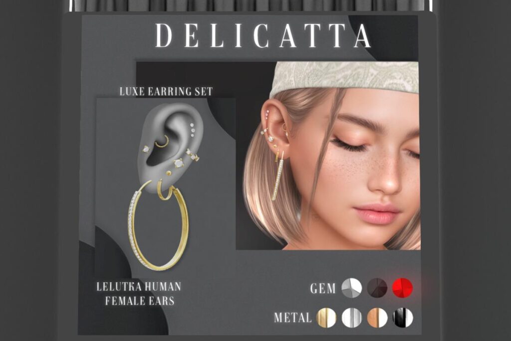 Luxe Earring Set - EvoX, L$249