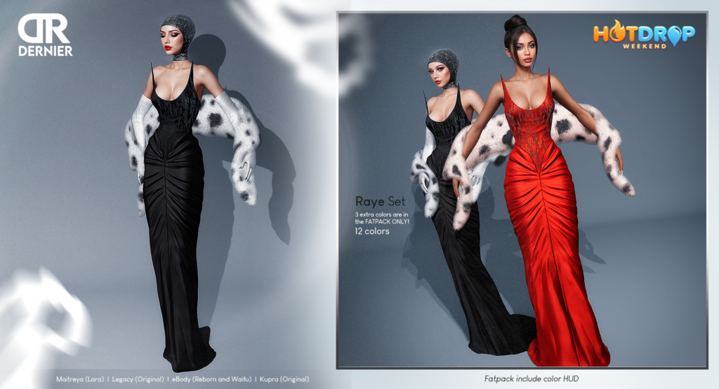 Raye Set - Inithium/Legacy/Maitreya/Reborn/+mods