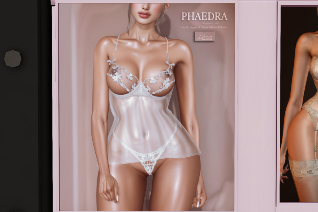 Phaedra Lingerie Set - Legacy/MaitreyaX/Reborn/+mods, L$298 each/L$1298 FP