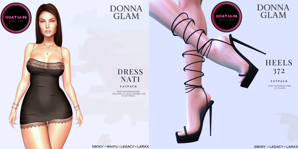 Nati Dress and 372 Heels - Legacy/MaitreyaX/Reborn/+mods