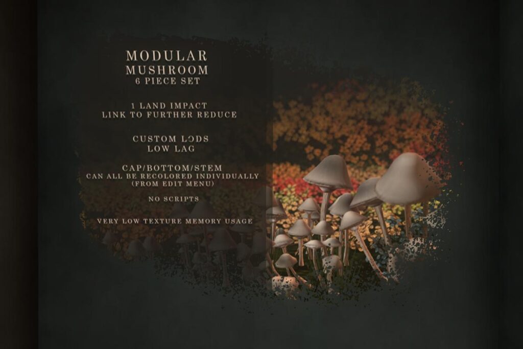 Modular Mushroom, L$210