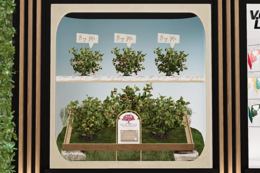 Berry Bushes, L$249 each/L$549 FP