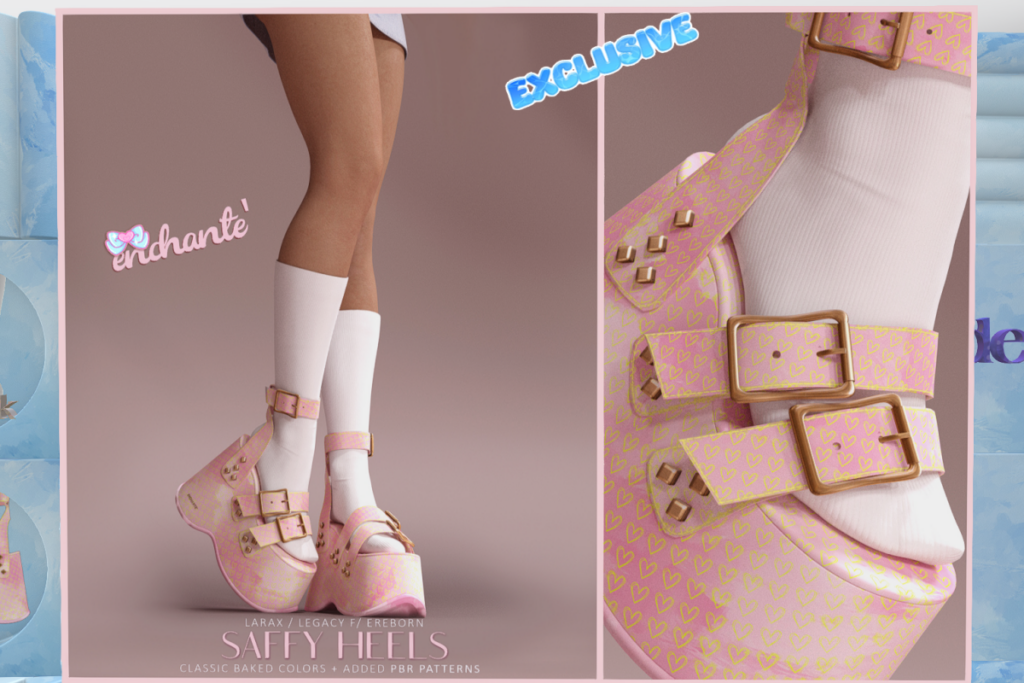 Saffy Heels - Legacy/MaitreyaX/Reborn, L$229 each/L$899 FP