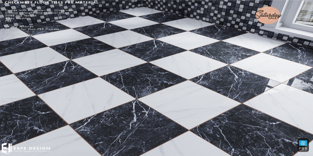 Checkmate Floor Tiles Textures	&lt;a href=&quot;http://maps.secondlife.com/secondlife/Corona/84/128/29&quot;&gt;Teleport&lt;/a&gt;