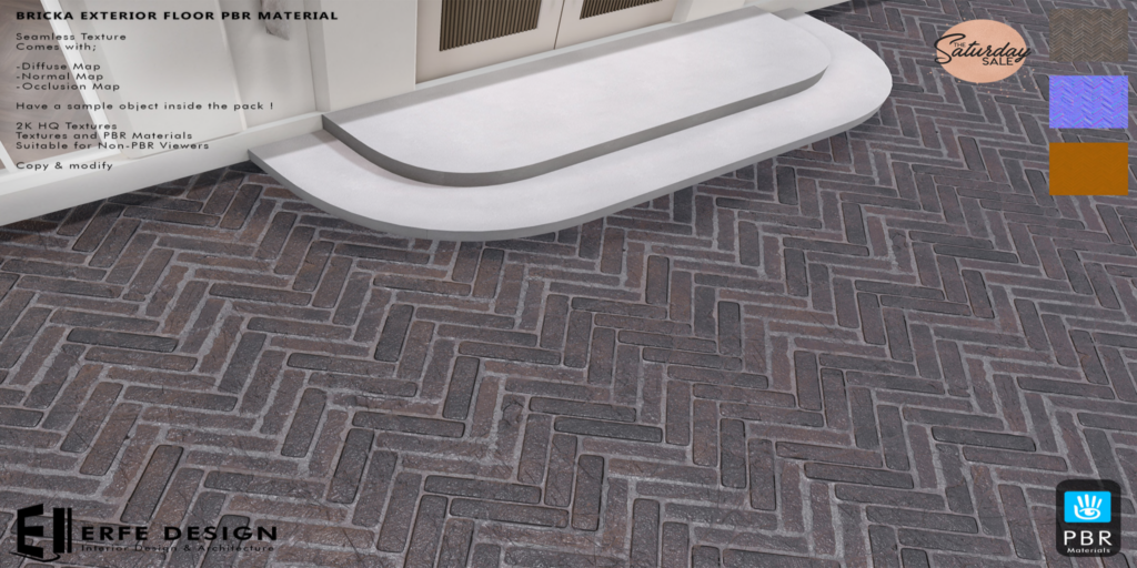 Bricka Exterior Floor Texture	&lt;a href=&quot;http://maps.secondlife.com/secondlife/Corona/84/128/29&quot;&gt;Teleport&lt;/a&gt;
