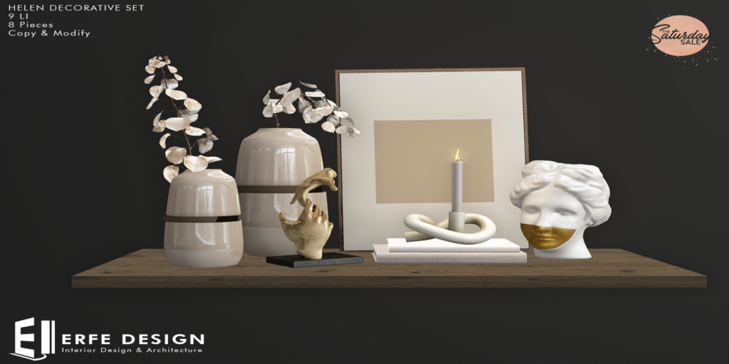Helen Decorative Set	&lt;a href=&quot;http://maps.secondlife.com/secondlife/Corona/84/128/29&quot;&gt;Teleport&lt;/a&gt;
