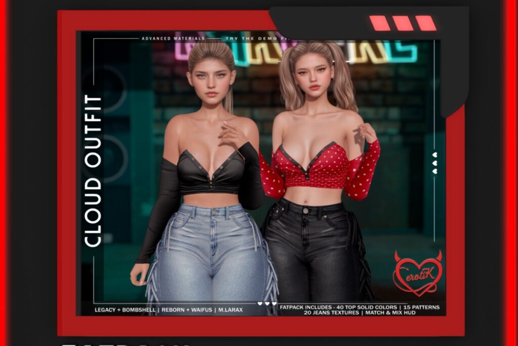 Cloud Outfit - Legacy/MaitreyaX/Reborn/+mods, L$299 FP