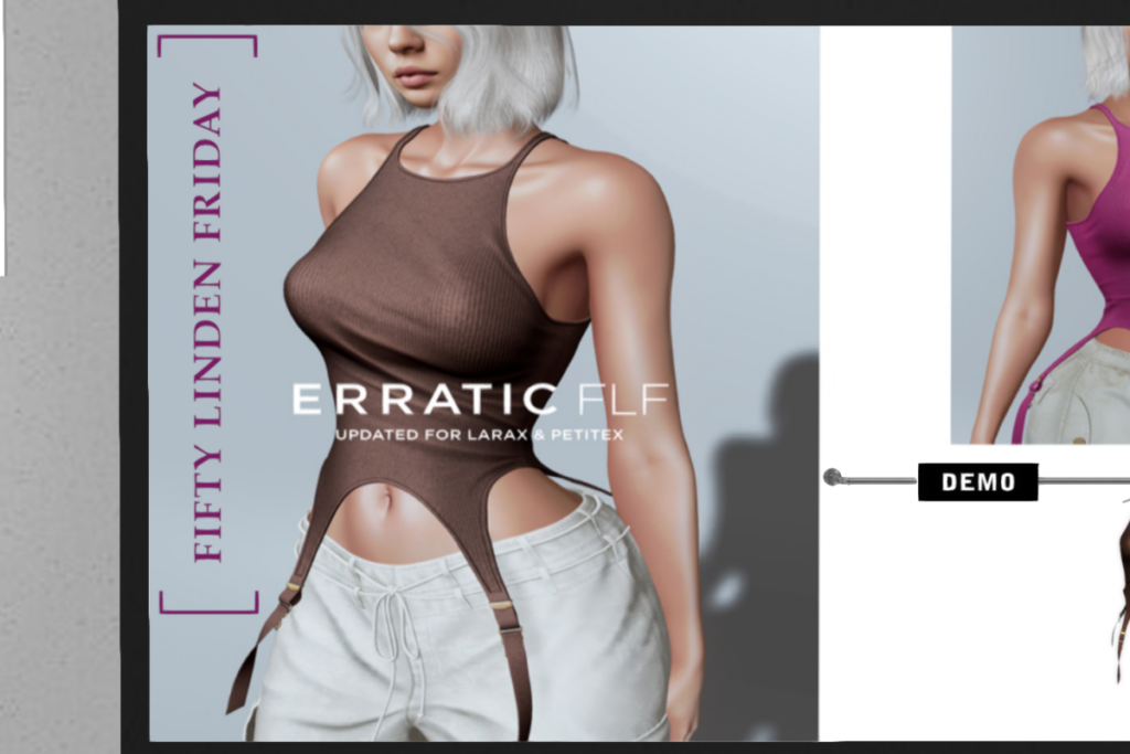 Jules Tank - Inithium/Legacy/Maitreya/Reborn/+mods	&lt;a href=&quot;http://maps.secondlife.com/secondlife/LE%20LOOK/173/127/12&quot;&gt;Teleport&lt;/a&gt;