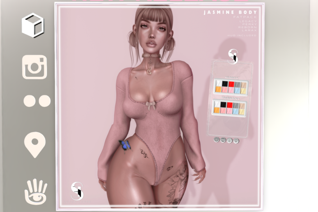 Jasmine Bodysuit - Legacy/MaitreyaX/Reborn/+mods, L$599